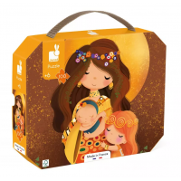 Detské puzzle v kufríku - Klimt