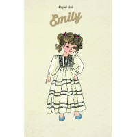 Papierová bábika Emily