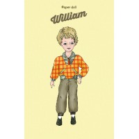 Papierová bábika William