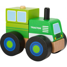 Traktor - drevená skladačka